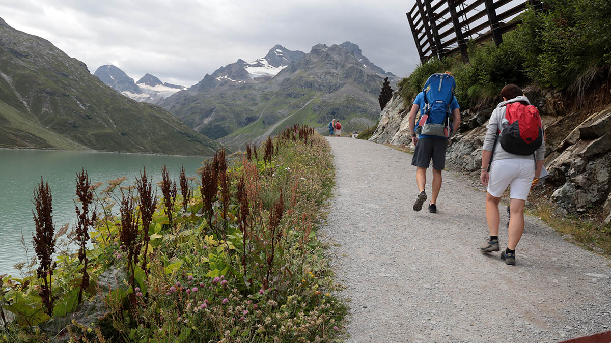 Op weg bij de Silvretta